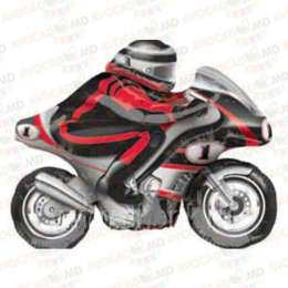 baloane cu heliu motociclist-2 79x54cm